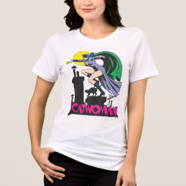 T-shirt Nome da Mulher-Cama e Rosa