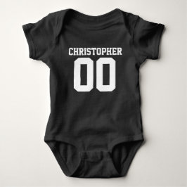 T-shirt Nome Personalizado do Baby Boy Jersey de futebol