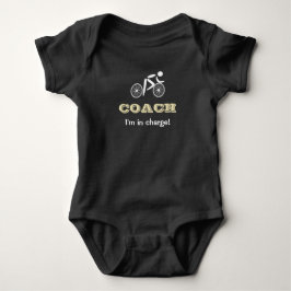 T-shirt Nome personalizado do treinador de ciclismo divert