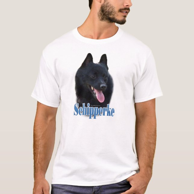 T-shirt Nome Schipperke (Frente)