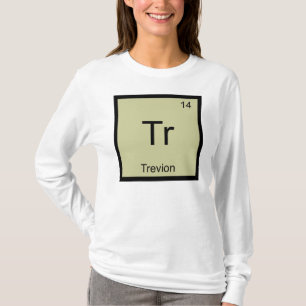T-shirt Nome Trevion Química Elemento Tabela Periódica