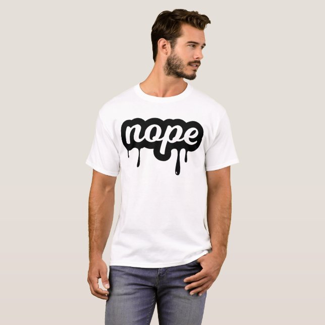 T-SHIRT NOPE (Frente Completa)