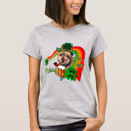 T-shirt Norfolk Terrier St Patricks