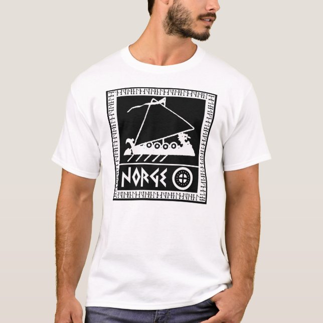 T-shirt Norge (Frente)