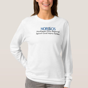 T-shirt NORSCIS, medula espinal regional do nordeste de