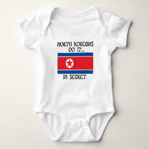T-shirt Norte-coreanos Fazem Isso... Em Segredo.