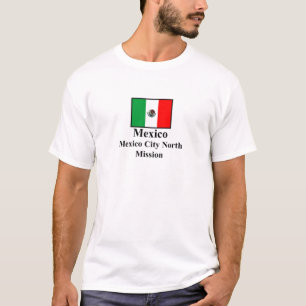 T-shirt norte da missão de México Cidade do Méx