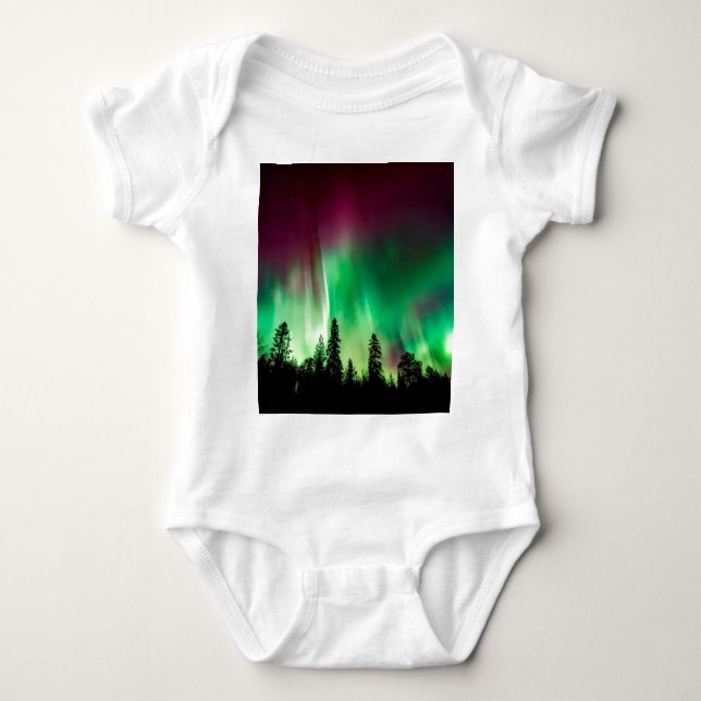 T-shirt Nortes Aurora borealis (Frente)