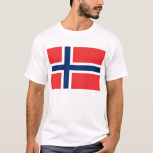 T-shirt Noruega, pavilhão