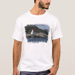 T-shirt Noruega, Stavanger. Vistas ao longo de Lysefjord.