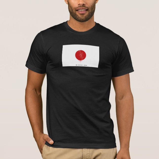 T-SHIRT NÓS APOIAMOS JAPÃO (Frente)