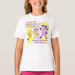 T-shirt "Nós não paramos de jogar porque nós crescemos