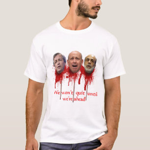 T-shirt Nós não pararemos até que nós estejamos adiante!