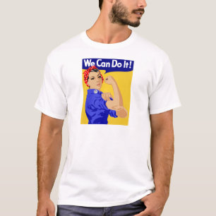 T-shirt Nós Podemos Fazer Isso! Rosie A Rebitadeira Cartaz