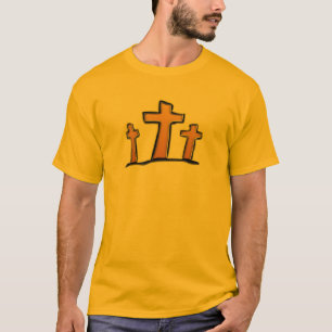 T-shirt Nós sabemos que nosso auto velho crucified com el