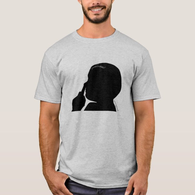 T-shirt Nosepicker elegante (Frente)