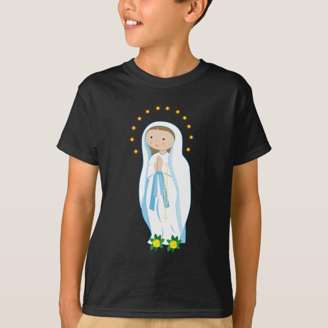 T-shirt Nossa Senhora de Lourdes (Frente)