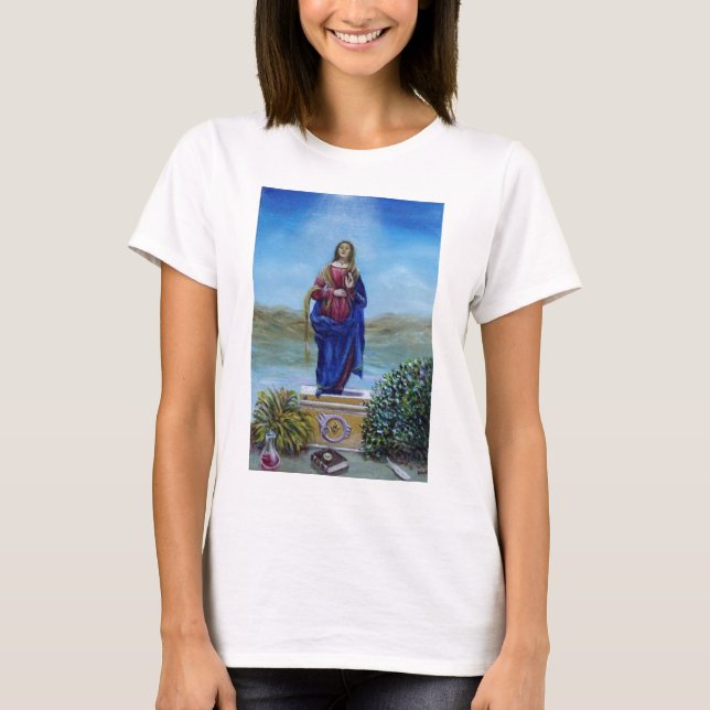 T-shirt NOSSA SENHORA DE LUZ Madonna de Conceito Imaculado (Frente)