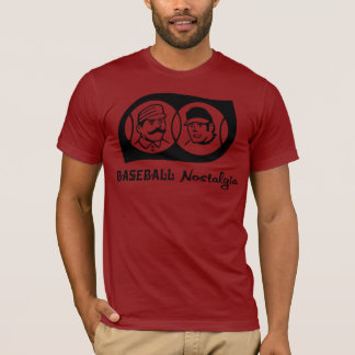 T-shirt Nostalgia do basebol