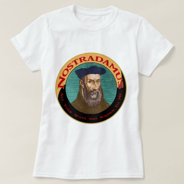 T-shirt Nostradamus (Frente do Design)