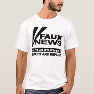 T-shirt Notícia do falso