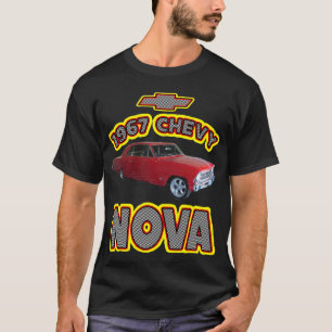 T-shirt Nova 1967 do Chevy dos homens