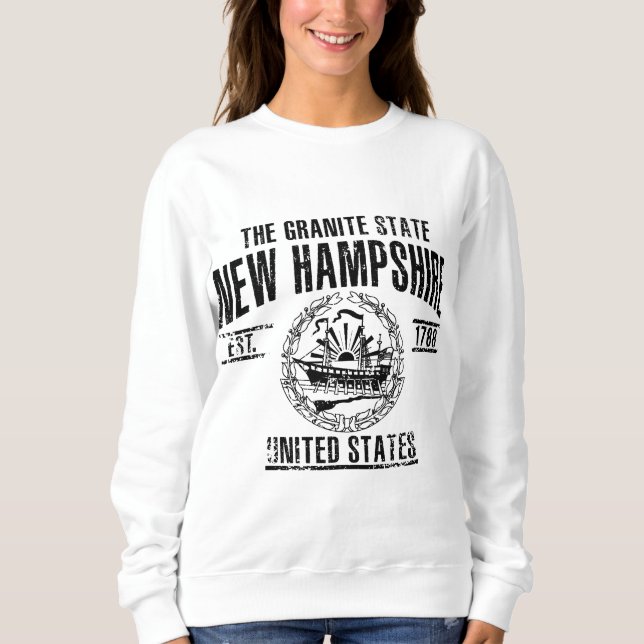 T-shirt Nova Hampshire (Frente)