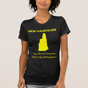 T-shirt Nova Hampshire - Conheça a Nova Hampshire...