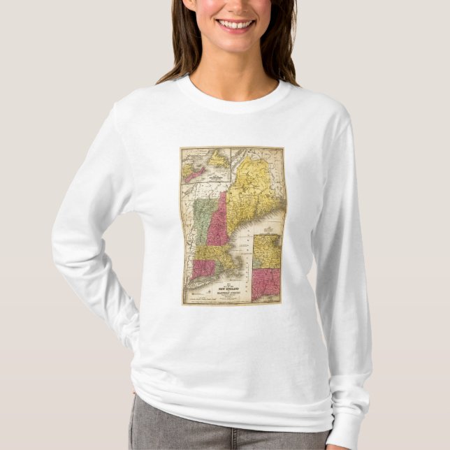 T-shirt Nova Inglaterra 3 (Frente)