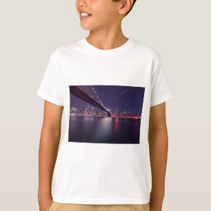 T-shirt Nova Iorque Brooklyn Bridge