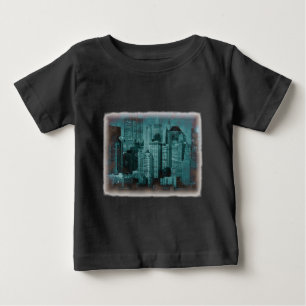 T-shirt Nova Iorque - Efeito Fotográfico Danificado
