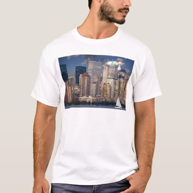 T-shirt Nova Iorque Manhattan (Frente)