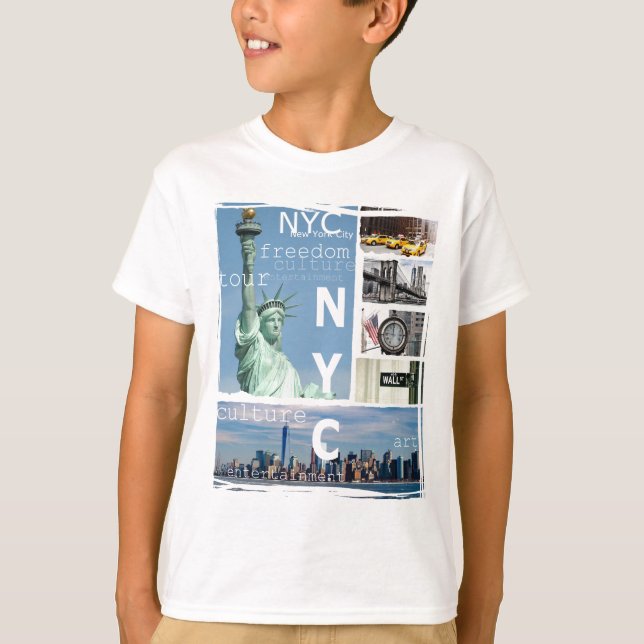 T-shirt Nova Iorque Nyc (Frente)