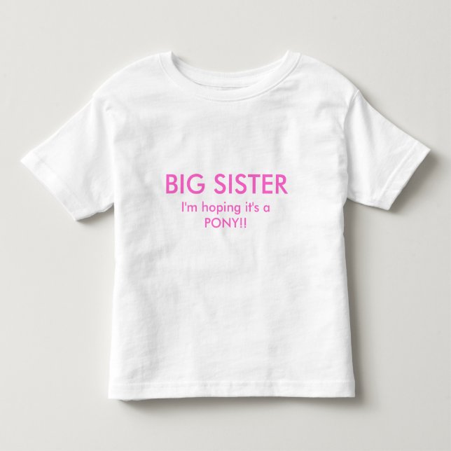 T-Shirt Nova Irmã (Frente)
