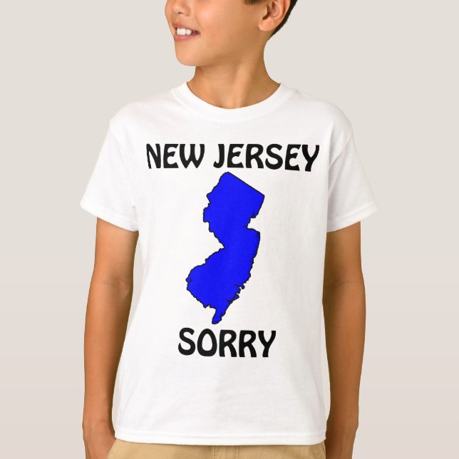 T-shirt Nova Jersey - Desculpe (Frente)