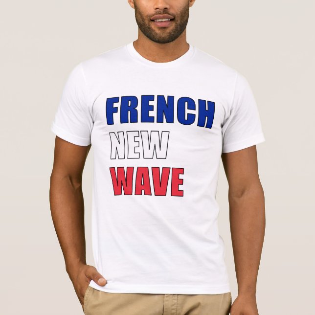 T-shirt Nova onda francesa (Frente)