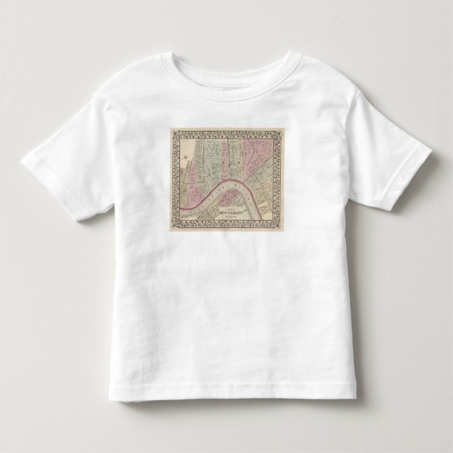 T-shirt Nova Orleães 3 (Frente)