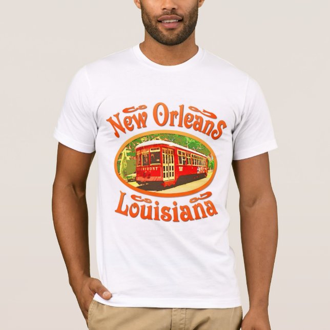 T-shirt Nova Orleães Louisiana (Frente)