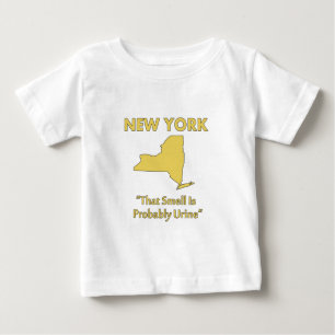 T-shirt Nova York - Esse Cheiro Provavelmente é Urina