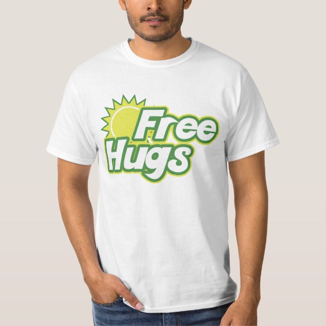 T-shirt Novidade de Free Hugs (Frente)