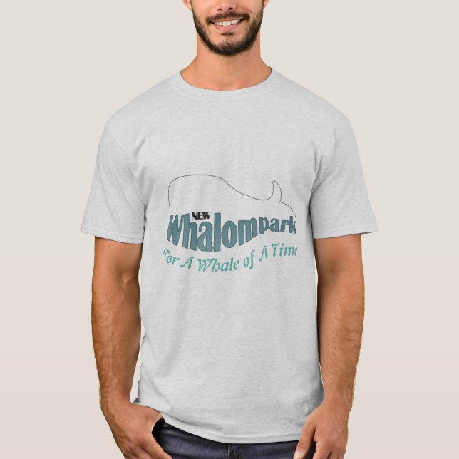 T-shirt novo da baleia de Whalom (Frente)