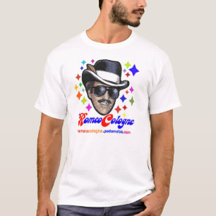 T-shirt novo da cor da água de Colônia de Romeo