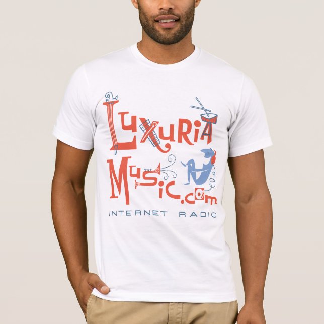 T-shirt novo de LuxuriaMusic (Frente)