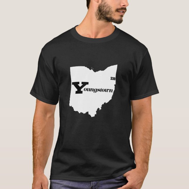 T-shirt novo de Youngstown Ohio (Frente)
