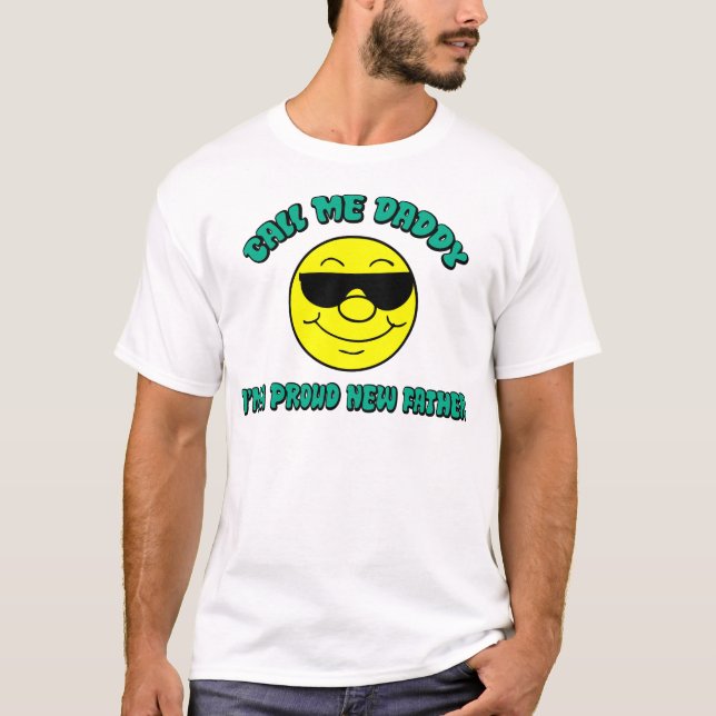 T-shirt novo do pai (Frente)