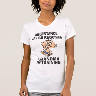 T-shirt novo engraçado da avó