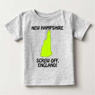 T-shirt Novo Hampshire - Desliguem a Inglaterra!