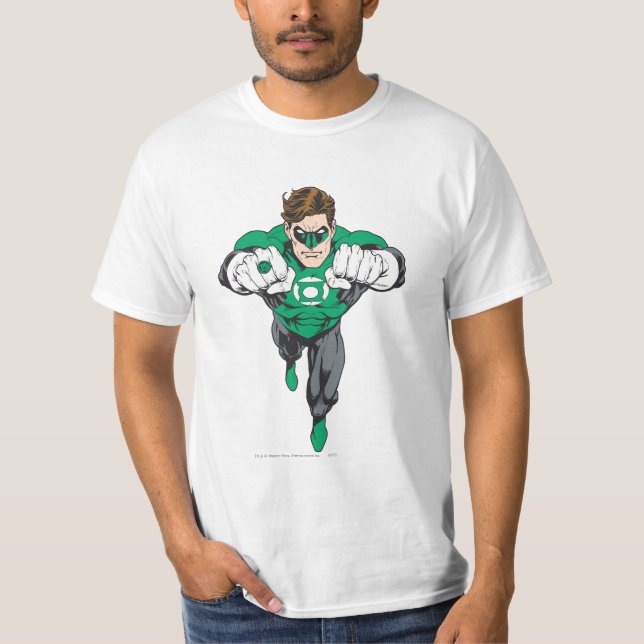 T-shirt Novo Lanterna Verde 3 (Frente)