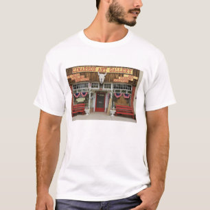 T-shirt Novo México, Cimarron. Galeria de arte Cimarron, N