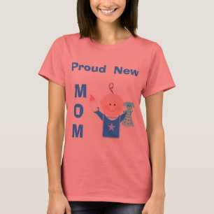 T-shirt novo orgulhoso da mamã (bebé)